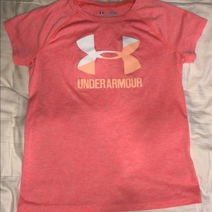 short sleeve orange tee